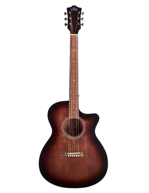 Guild OM-240CE - Antique Charcoal Burst