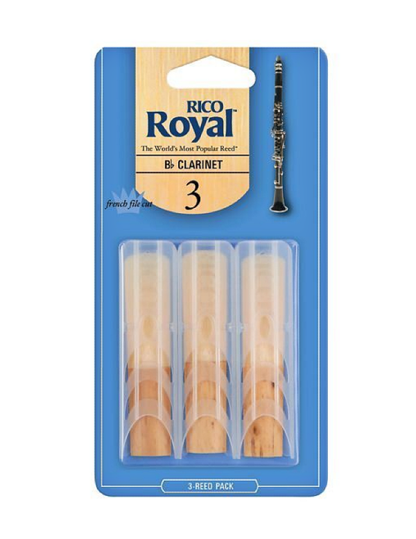 Rico Royal Bb CLARINET REEDS - RCB0330