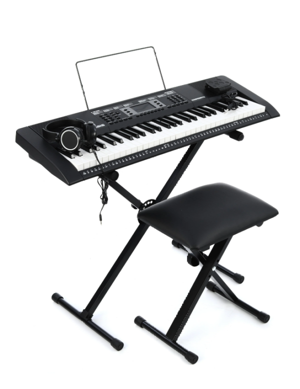 Alesis Harmony 61 MKII keyboard with Stand, Bench & Headphones - Image 4